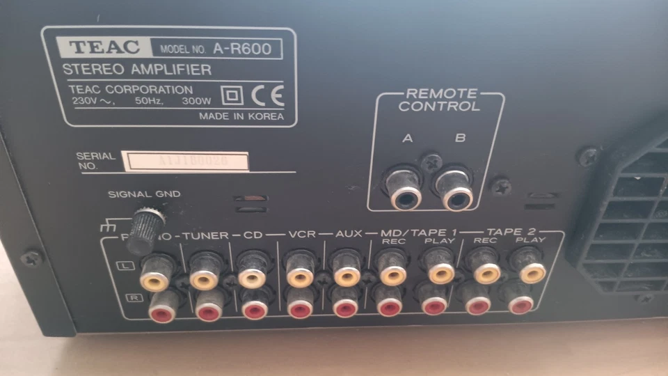 AMPLIFICATORE TEAC A.R600 - Immagine 4 di 4