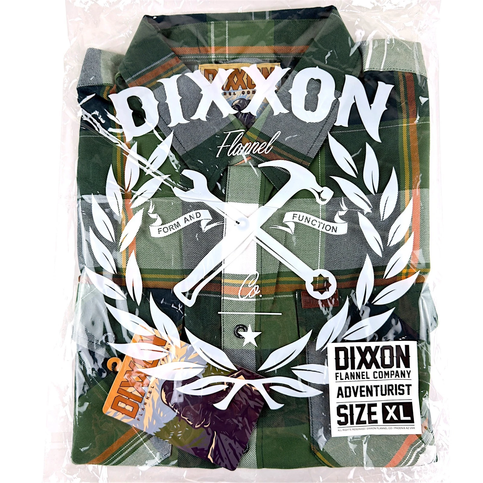 Dixxon Flannel "The Adventurist" Men's XL Plaid Outdoors Snap Button Shirt
Opens in a new window or