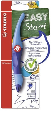 Ergonomic Rollerball - STABILO EASYoriginal - Right-Handed - Dark Blue/Light Blu