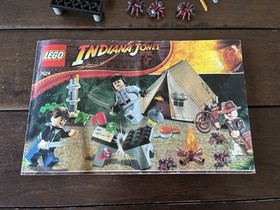 2 Sets! LEGO Indiana Jones 7621 & 7624 Complete Sets & Instructions