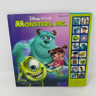 Disney Pixar Monsters Inc Play-a-Sound Book 16 Sounds Vintage Works