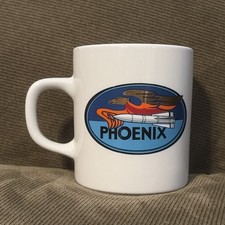 Vintage Raytheon Technologies Phoenix Missiles Science Ceramic Coffee Mug Cup