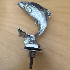 SALMON Car Bonnet Mascot “Salar the Leaper”