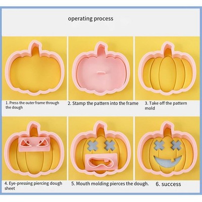 Tauchen Sie ein in DIY zum Backen mit unserem Antihaft Halloween Ausstecher Set