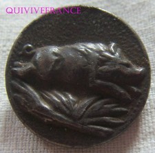 B1795 - Jagdknopf - Venerei - Wildschwein