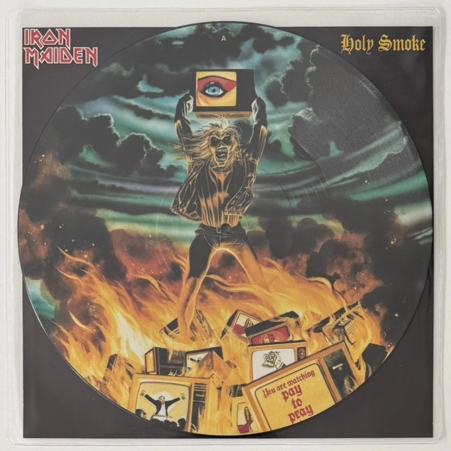 Iron Maiden Picture Disc 45 RPM Speed Vinyl Records for sale | eBay