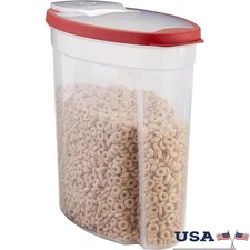 Flexible Food Storage Canister W/ Easy Pour Lid BPA-free 5.68L Strong Seal New