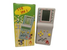 NEU BRICK GAME 118 IN 1 Spielekonsole Gaming Tetris Space Invaders in OVP E-118