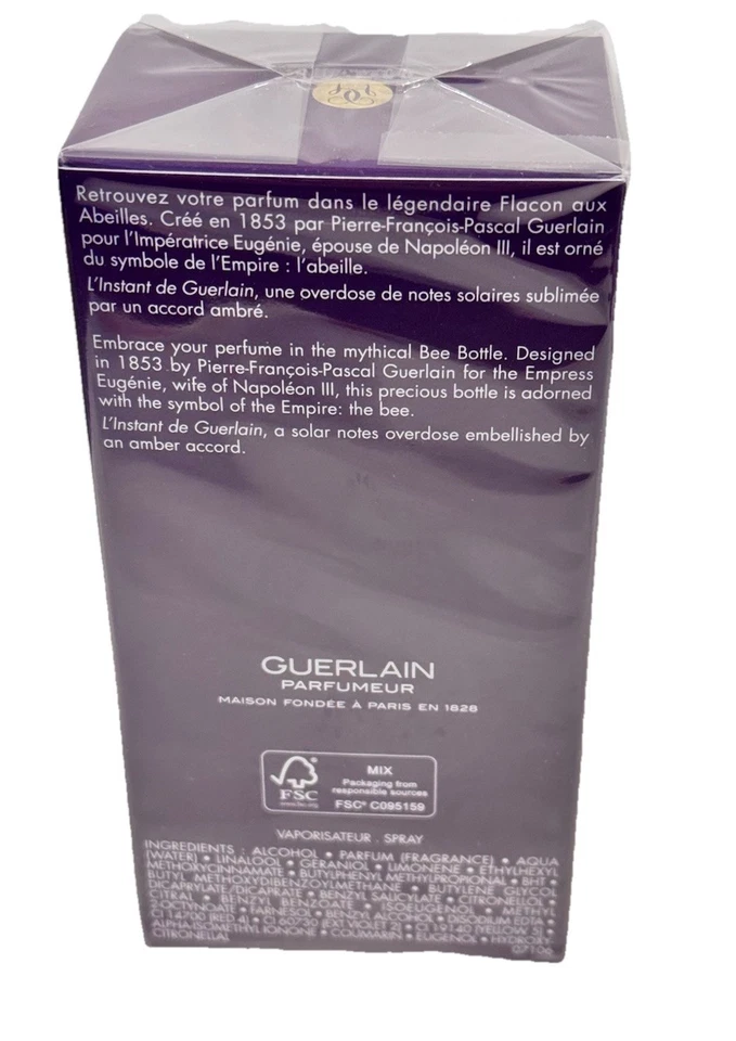 L'Instant de Guerlain eau de toilette spray para mujer 3,3 OZ en caja sellada Foto 3 de 4