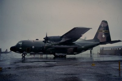 Dia 21851 Lockheed C-130 USAF 35mm gerahmt OP-M11-85