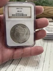 1880-S Morgan Dollar NGC MS63 Uncirculated San Francisco Silver $1 Coin