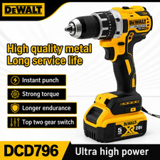 Dewalt DCD796 Cordless Brushless Drill 2000RPM Impact Driver Power Tool