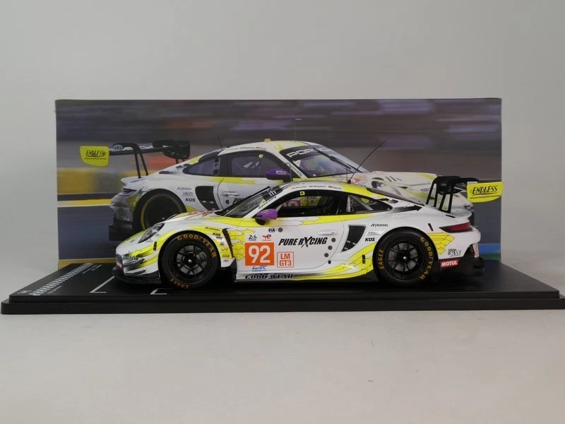 Ixo Porsche 911 (992) GT3 R #92 LMGT3 Le Mans 2024 1/18 MG-I-911-LM-24-1892 - Immagine 3 di 3