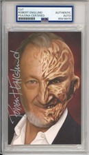 ROBERT ENGLUND SIGNED Photo FREDDY KRUEGER PSA DNA COA Nightmare On Elm Street