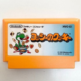 Yoshi's Cookie Yoshi W/Box Manual Famicom FC Retro Used Game Good NTSC-J JP