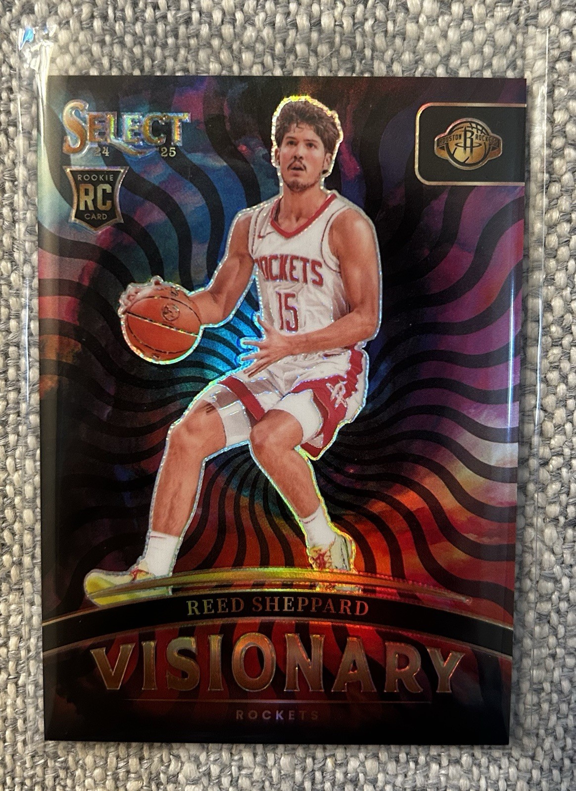 2024-25 Panini Select Reed Sheppard Rookie Visionary Prizm Case Hit SSPCard!! 💎