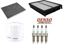 Tune Up Kit Air Cabin Oil Filters Spark Plugs For KIA OPTIMA L4 2.0L 2016-2020