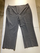 INC International Concepts Women's Gray Dress Pants Straight Leg Mid Rise Twill