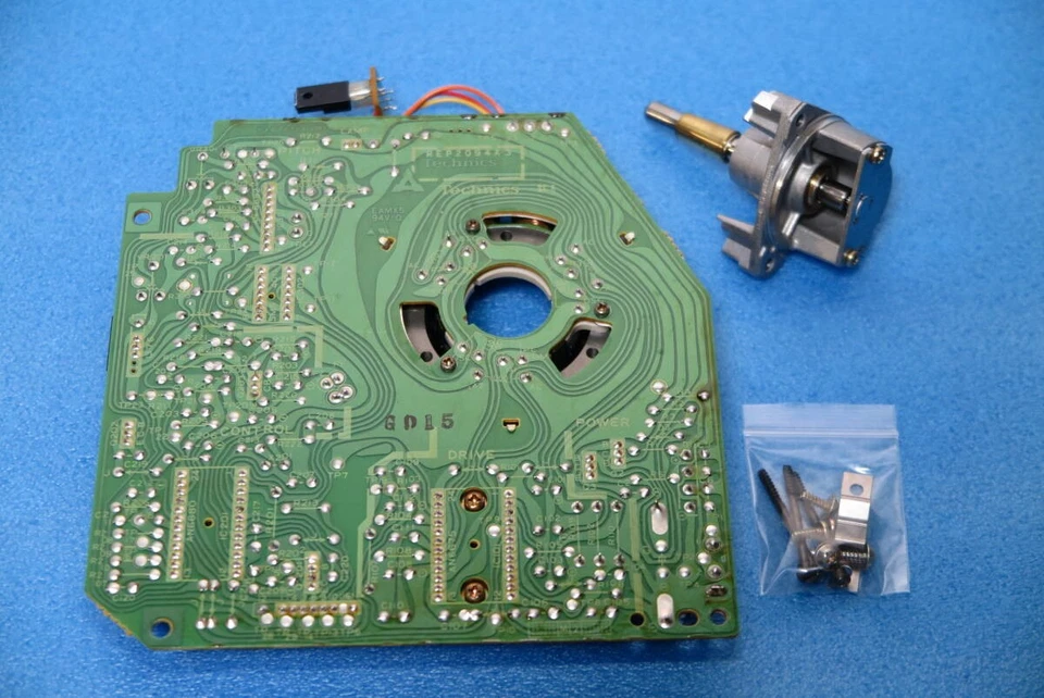 Technics SL-1200MK3D основная плата привод мотор детали DJ проигрыватель проверен рабочий - Изображение 4 из 4