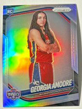 Georgia Amoore 2025 Panini - WNBA Prizm True Silver Prizm Rookie Card #103