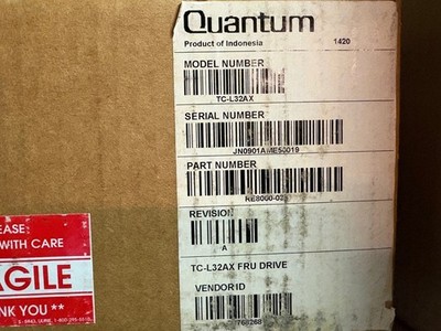 QUANTUM TC-L32AX  LTO-3 400/800GB SCSI HH Internal 68 PIN LTO3