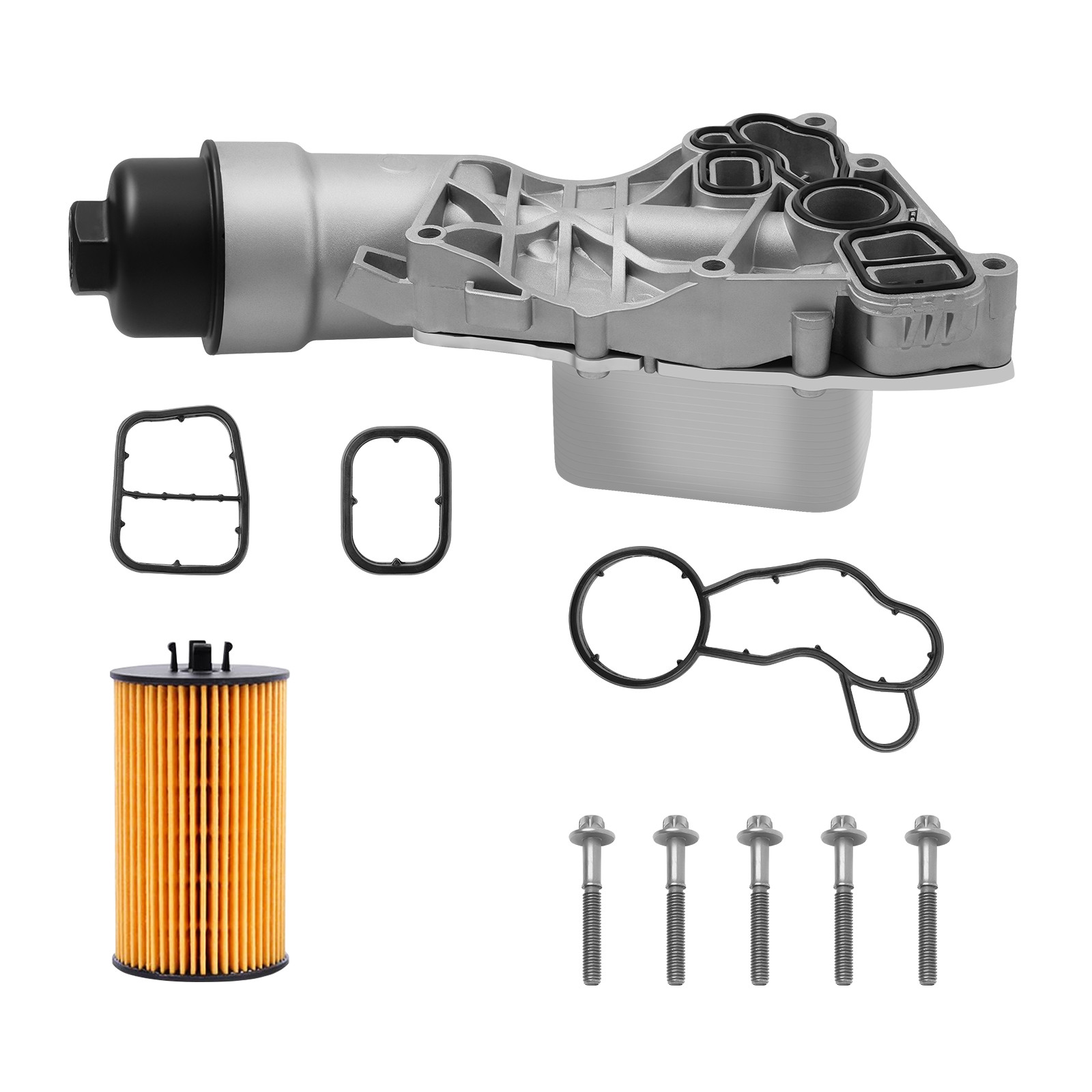Aluminum Oil Cooler Filter Housing Assembly 11428585235 fits BMW i8 Mini Cooper