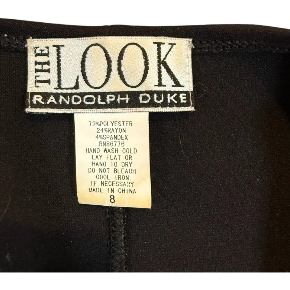 Vestido vaina Randolph Duke para mujer talla 8 The Look bloque de colores sin mangas Foto 2 de 4