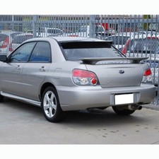 Black Abs Plastic Rear Window Roof Visor Spoiler Wing Fit 02-07 Subaru Impreza Black Abs Plastic Rear Window Roof Visor Spoiler Wing Fit 02-07 Subaru Impreza