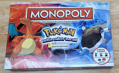 MONOPOLY: Pokemon Kanto Edition | eBay