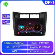 For Toyota Yaris 2005-2012 Car Radio CarPlay GPS Stereo Multimedia Player Screen