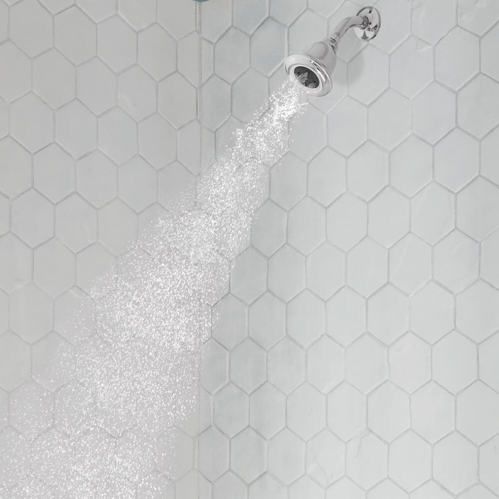 Delta H2O Handle Shower Head 1.5 GPM 1-Setting Chrome-Certified Refurbished