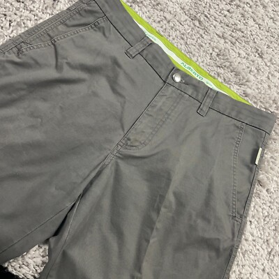 Alberto Driver Nano Stretch Comfort Fit Men's Size 48 (32x32) Gray Golf Pants