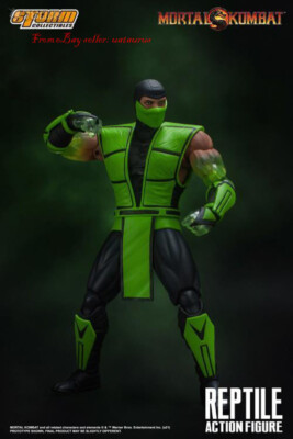 Perfect Storm Toys Mortal Kombat Reptile 3.0 1/12 In Stock New Action Figure