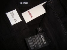 NWT$225 HUDSON OLIVIA SAILOR TROUSSER Super Skinny Ankle Jeans Made in USA Sz 23