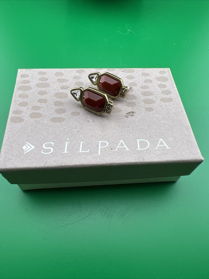 Pendientes Collar SILPADA KR Mirage En Caja Cristal Swarovski Resina Foto 4 de 4