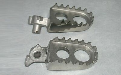 Repose pieds acier Yamaha YZ 450 F anti-glisse pour bottes de motocross