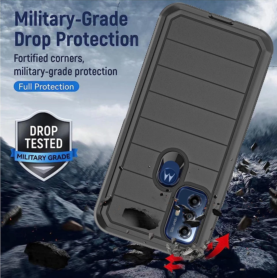 Motorola Moto G Pure G Play 2023 G Power 2022 Phone Case Cover Screen Protector - Image 4 of 4