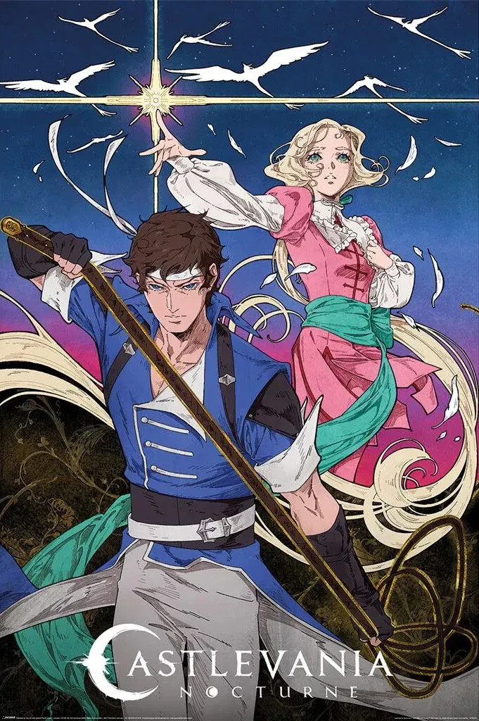 CASTLEVANIA NOCTURNO 24X36 PÓSTER SERIE ANIME NETFLIX MANGA ANIMACIÓN!