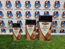 Liberon Raw Linseed Oil Cricket Bats Garden Furniture Polish 250ml 500ml 1L