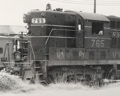 Seaboard Coast Line Railroad SCL #765 GP-7 Electromotive Train Photo Atlanta GA