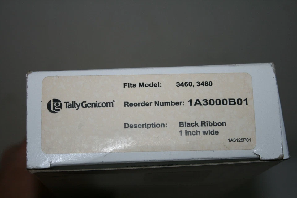Cartucho de cinta sellado Tally Genicom 3400 3500 1A3000B01 Foto 4 de 4
