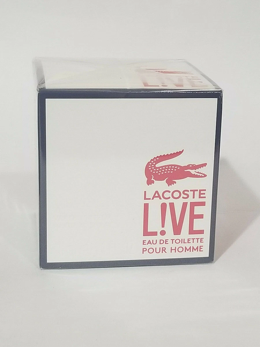 LACOSTE LIVE POUR EDT Spray 40 ml / 1.3 oz NIB Sealed Free Shipping |