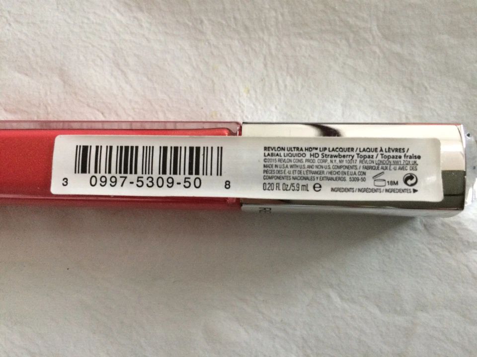 Revlon Ultra HD Lip Lacquer 5,9 ml - Nr. 535 Strawberry Topaz - Bild 2 von 3