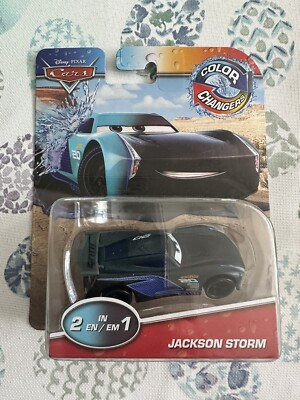 DISNEY PIXAR CARS COLOR CHANGERS JACKSON STORM Toy Car | eBay
