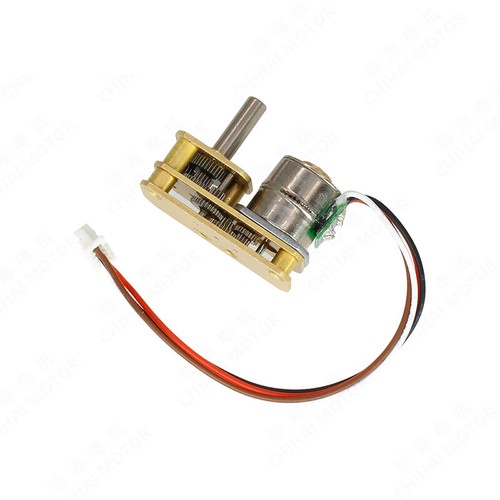Mini-Schrittmotor 2-Phasen 4-Draht mit Getriebe kleiner winziger Spielzeug-Motor - Bild 4 von 5