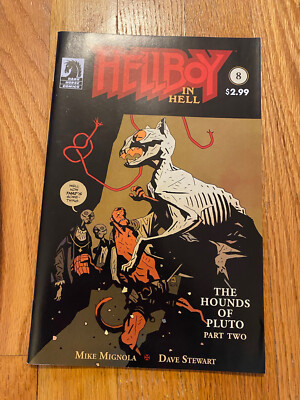 Unread Dark Horse Comic Hellboy In Hell #8 The Hounds of Pluto Part Two Mignola!
