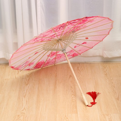 Flower Oil Paper Parasol Paper Decorative Umbrella Chinese Vintage Umbrella