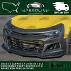 for 2016-2018 Chevy Chevrolet Camaro ZL1 style full Front bumper replacement