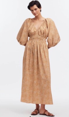 maxi dress navy floral Petal and Pup Women's Anisa Maxi Dress