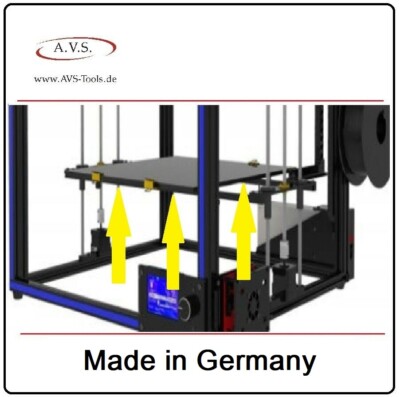 Tronxy X5S Tuning Wärmedämmung Heatbed Isolierung Isolation 330x330 3D Drucker 
